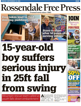 Cover of Rossendale Free Press