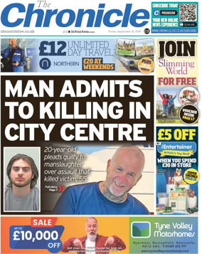 Cover of The Chronicle (UK)
