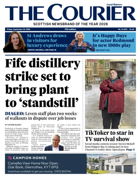 Cover of The Courier & Advertiser (Fife Edition)