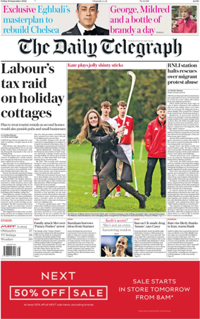 Cover of The Daily Telegraph