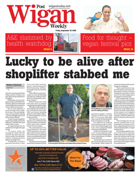 Cover of Wigan Evening Post