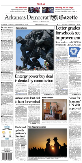 Cover of Arkansas Democrat-Gazette
