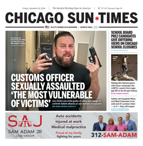 Cover of Chicago Sun-Times
