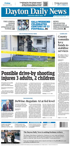 Cover of Dayton Daily News