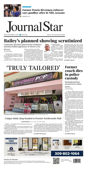 Cover of Journal Star (Peoria)