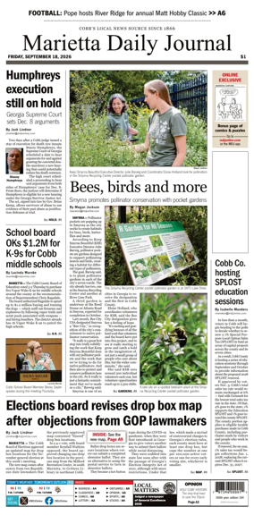 Cover of Marietta Daily Journal