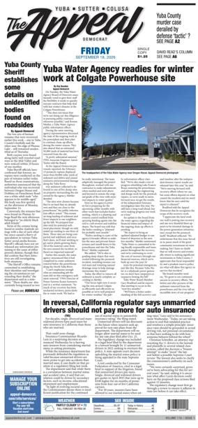 Cover of Marysville Appeal-Democrat