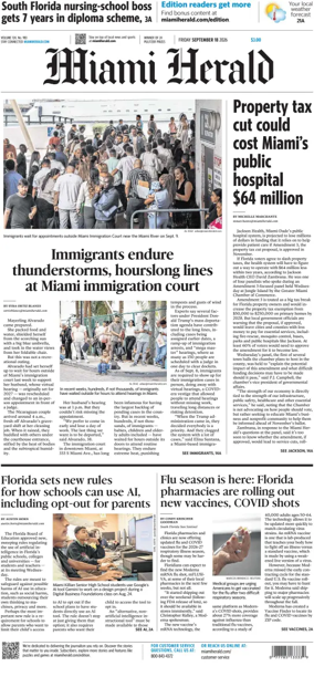 Cover of Miami Herald