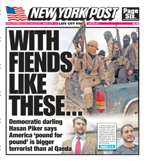 Cover of New York Post