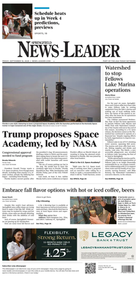 Cover of Springfield News-Leader