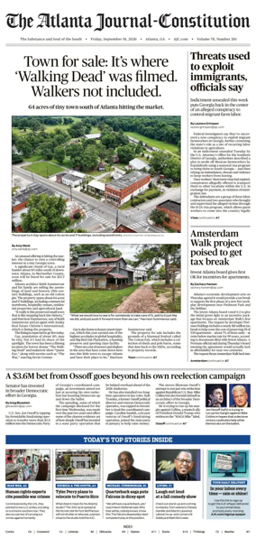 Cover of The Atlanta Journal-Constitution