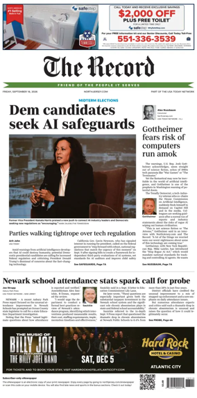 Cover of The Bergen Record