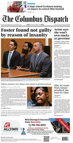Cover of The Columbus Dispatch
