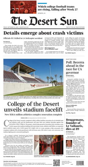 Cover of The Desert Sun