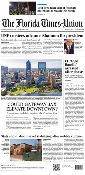 Cover of The Florida Times-Union