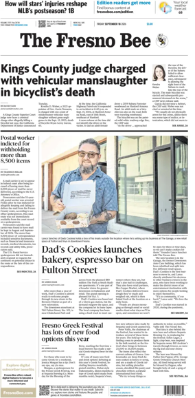 Cover of The Fresno Bee