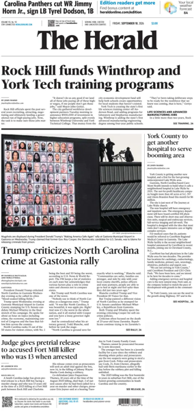 Cover of The Herald (Rock Hill)