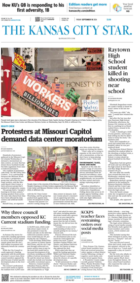 Cover of The Kansas City Star