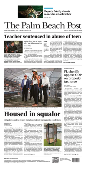 Cover of The Palm Beach Post