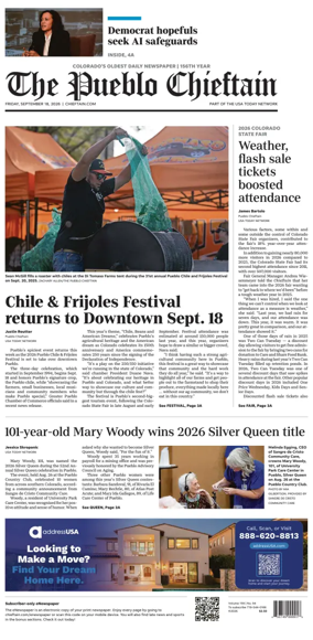 Cover of The Pueblo Chieftain