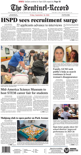 Cover of The Sentinel-Record