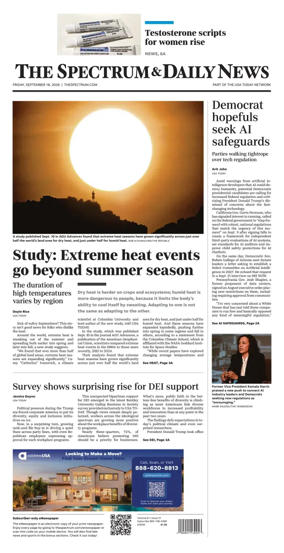 Cover of The Spectrum & Daily News