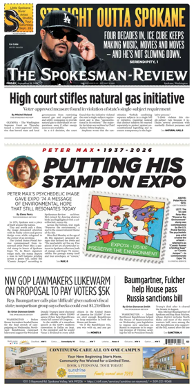 Cover of The Spokesman-Review (Spokane)