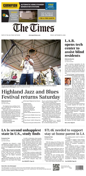 Cover of The Times (Shreveport)