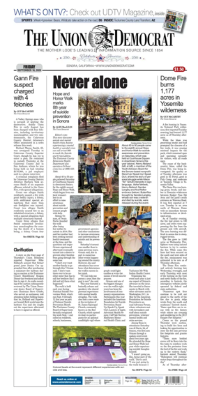 Cover of The Union Democrat