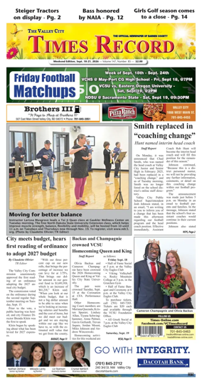 Cover of Valley City Times-Record