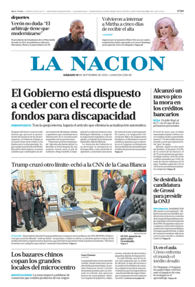 Cover of La Nacion