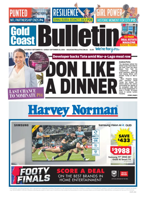 Cover of The Gold Coast Bulletin