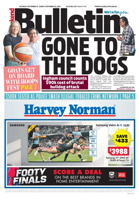 Cover of Townsville Bulletin
