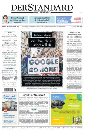 Cover of Der Standard