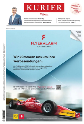 Cover of Kurier (Samstag)