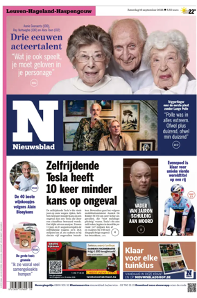 Cover of Het Nieuwsblad