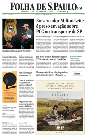 Cover of Folha de S.Paulo