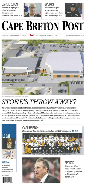 Cover of Cape Breton Post
