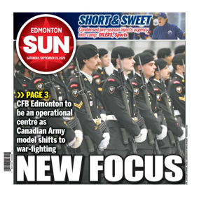 Cover of Edmonton Sun