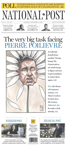 Cover of National Post - (National Edition)