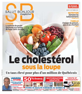 Cover of Le Journal de Quebec - Salut Bonjour Magazine