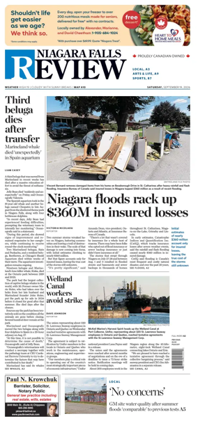 Cover of The Niagara Falls Review