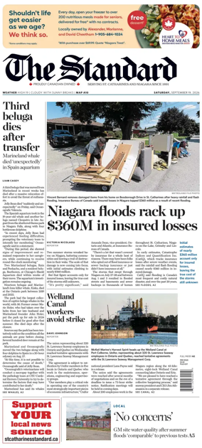 Cover of The Standard (St. Catharines)