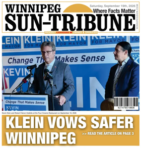 Cover of Winnipeg Sun