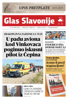 Cover of Glas Slavonije