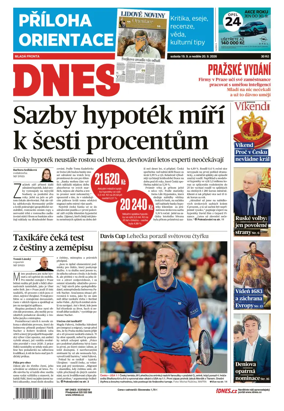 Cover of Dnes Prague Edition