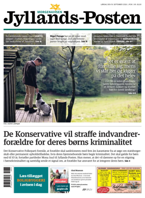 Cover of Jyllands-Posten