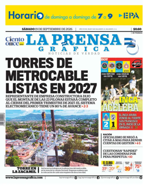 Cover of La Prensa Grafica