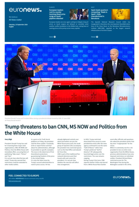 Cover of EuroNews (English Edition)