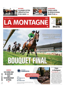 Cover of La Montagne (Vichy)